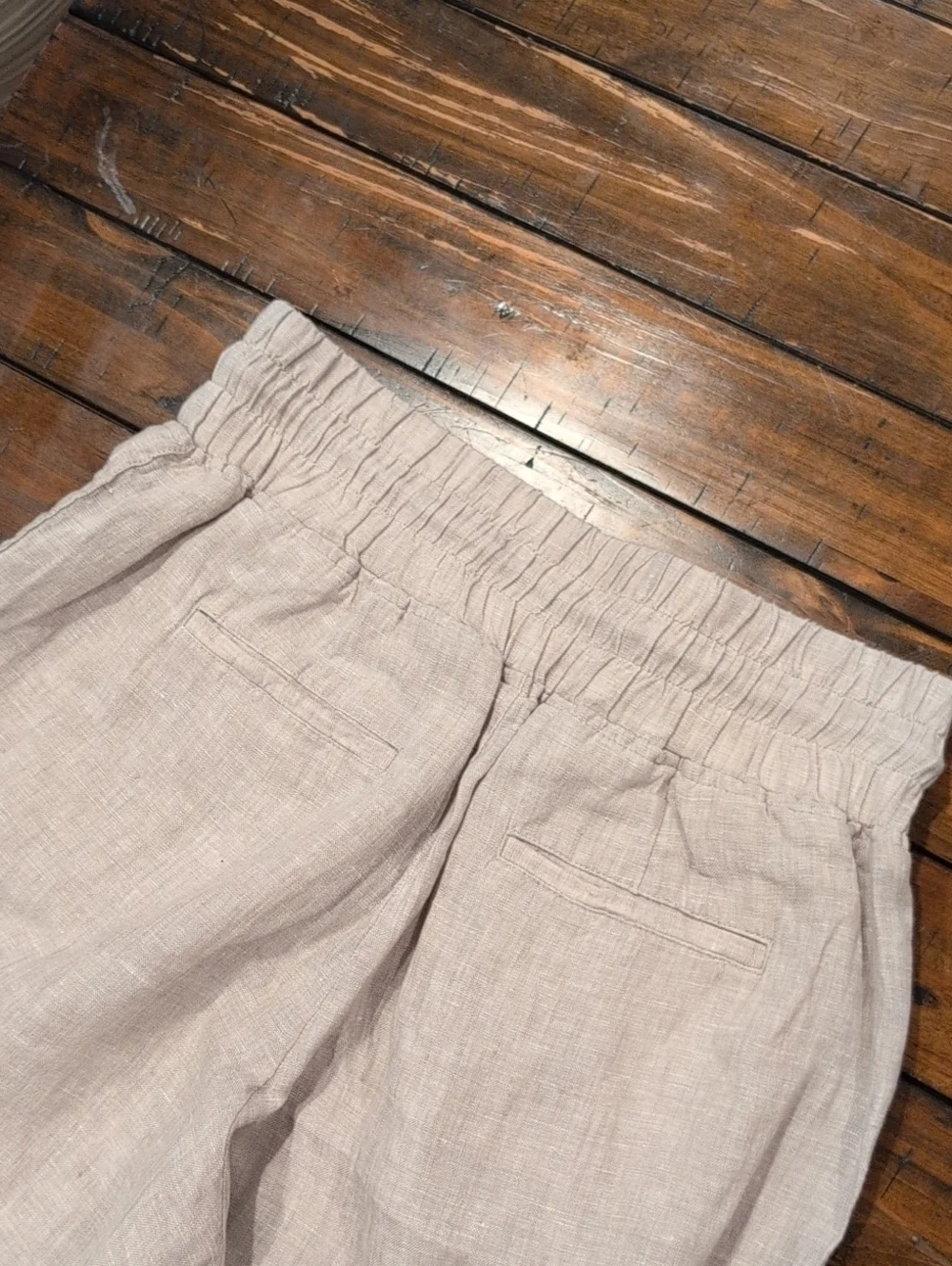 Quince European Linen Wide Leg Pants